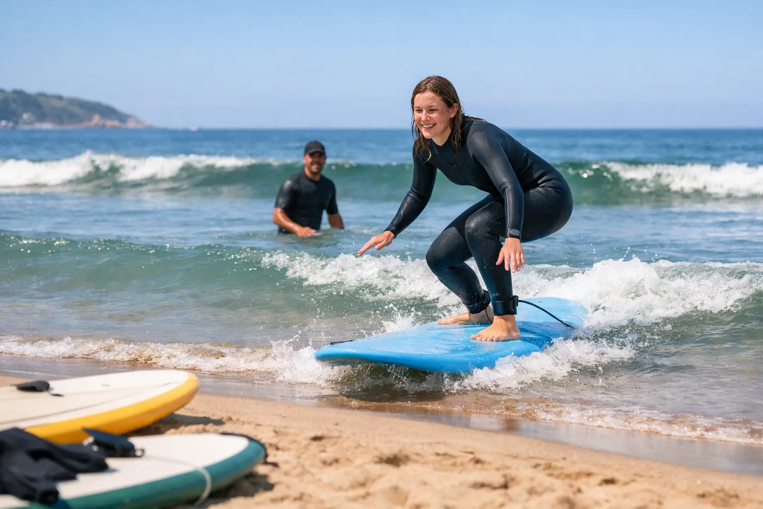 Surfing for beginners